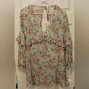 RAGA Floral Dress sz S